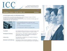Tablet Screenshot of icc-consult.com